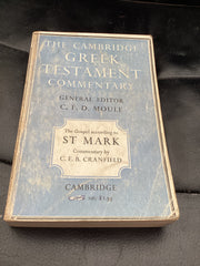 The Cambridge Greek Testament Commentary: St. Mark (Used Copy)