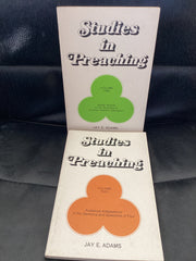 Studies in Preaching; 2 Volumes (Used Copies)