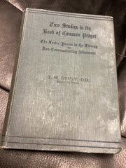 Two Studies in the Book of Common Prayer (Used Copy)