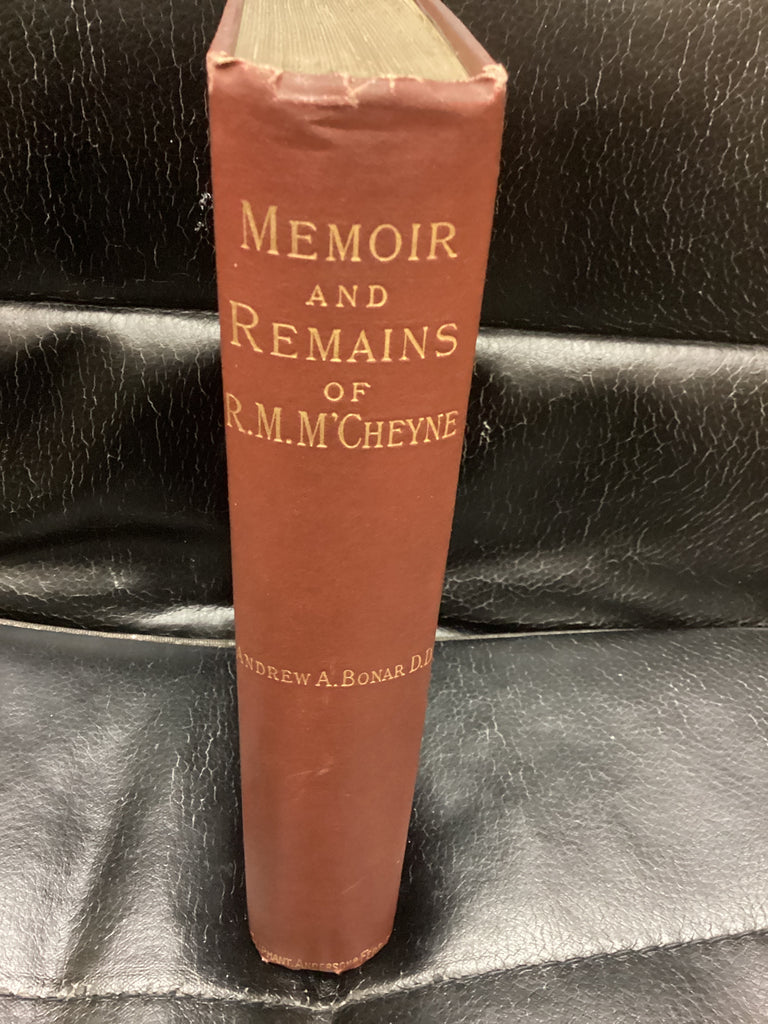 Memoir and Remains of Robert Murray M'Cheyne (Used Copy)