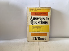 Answers to Questions (The John Gowan Collection)