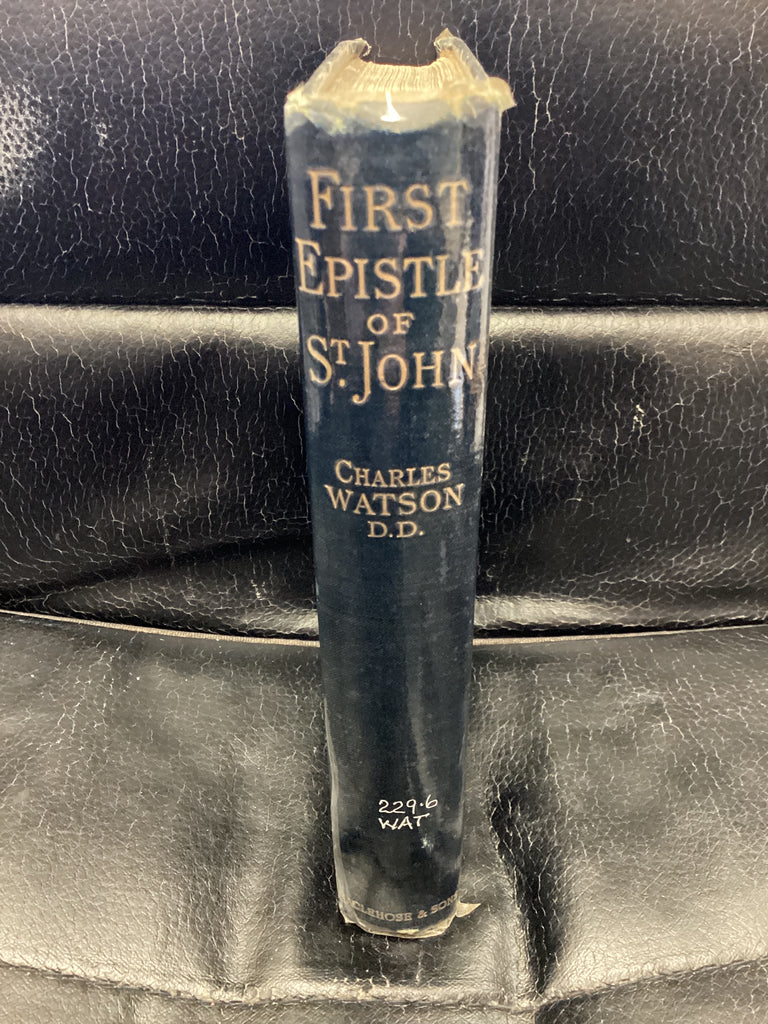 First Epistle of St. John (Used Copy)