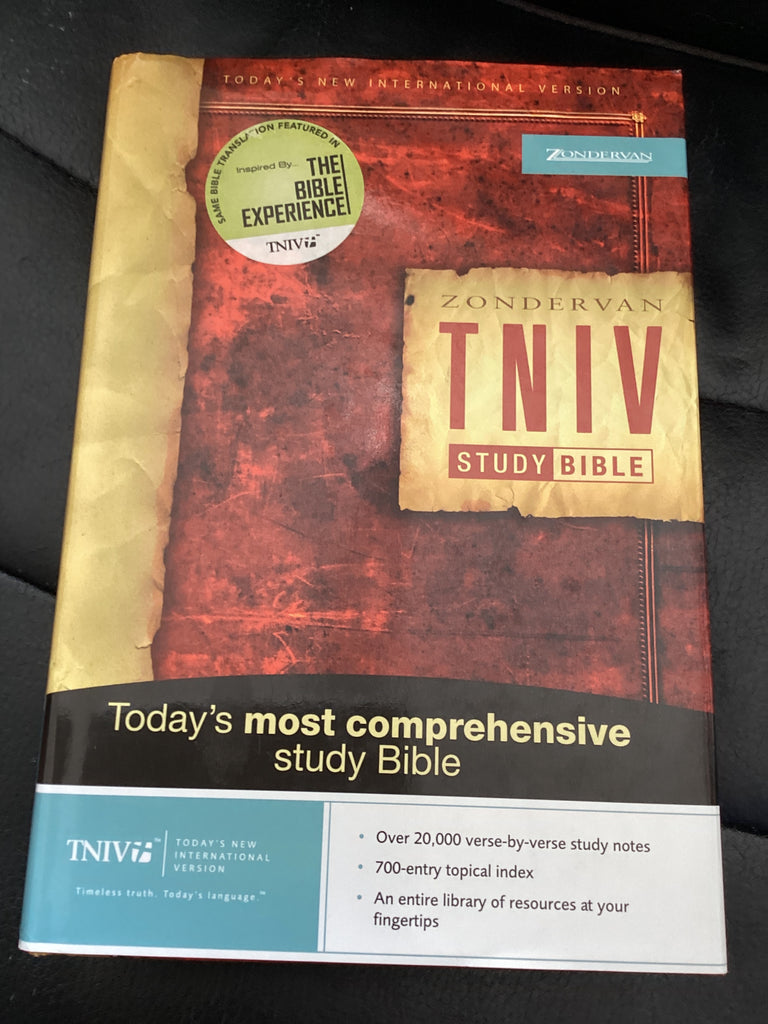 Zondervan Today's New International Version Study Bible (Used Copy)