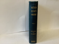Matthew Henry’s Commentary 6 Volume Set (The John Gowan Collection)