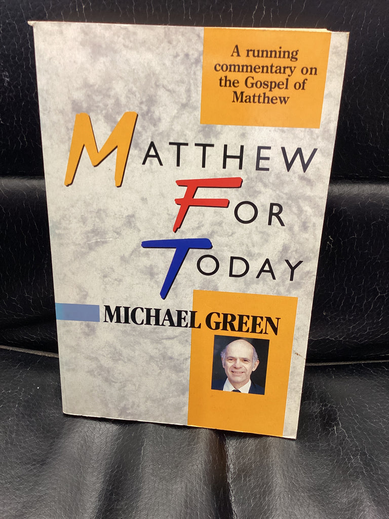 Matthew For Today (Used Copy)