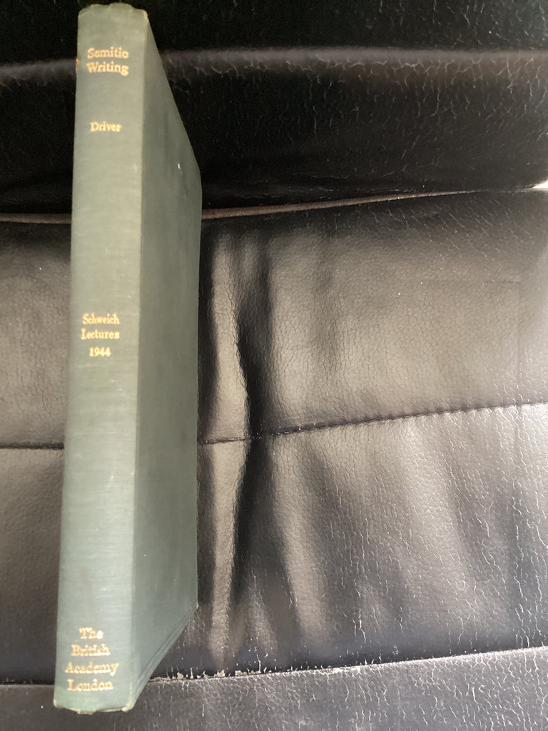 Semitic Writing: From Pictograph to Alphabet (Used Copy)