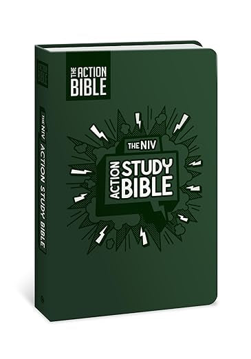 The NIV Action Study Bible (Leathersoft, Forest)