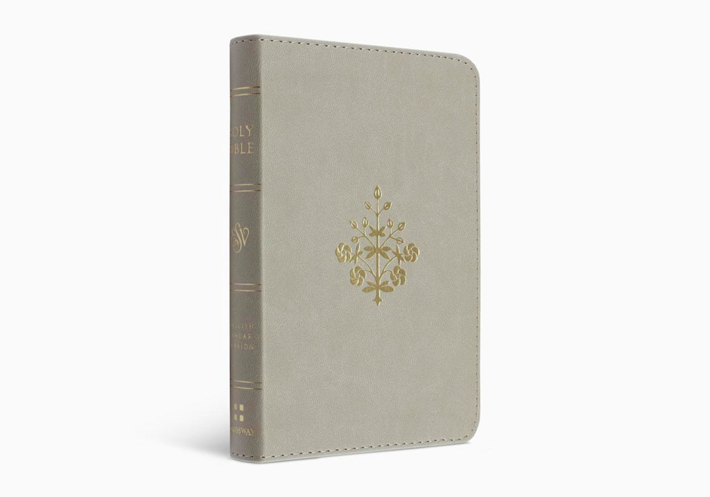 ESV Compact Bible (TruTone, Stone, Branch Design)