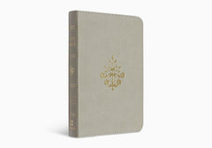 ESV Compact Bible (TruTone, Stone, Branch Design)