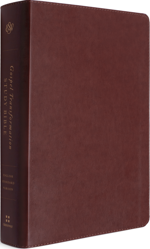 ESV Gospel Transformation Study Bible - Trutone, Chestnut