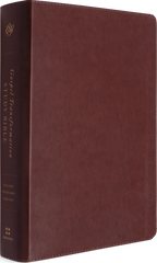 ESV Gospel Transformation Study Bible - Trutone, Chestnut