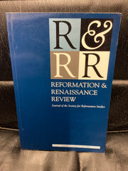 Reformation & Renaissance Review; Volume 5 Number 1, June 2003 (Used Copy)