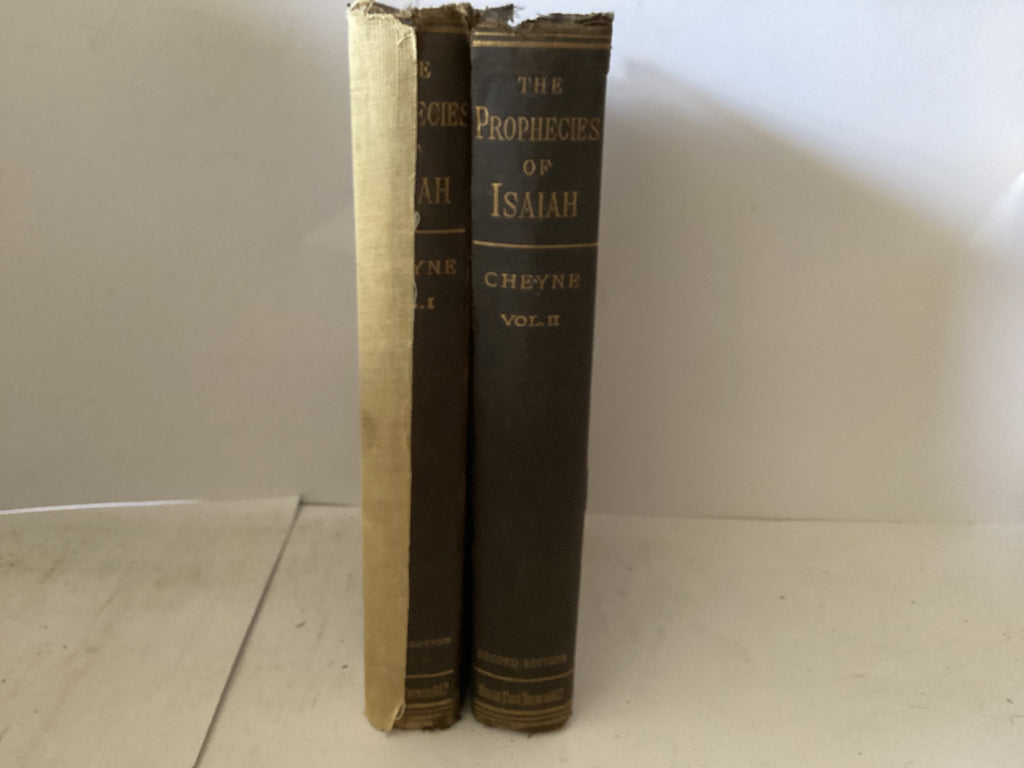 The Prophecies of Isaiah 2 Volumes (The John Gowan Collection)