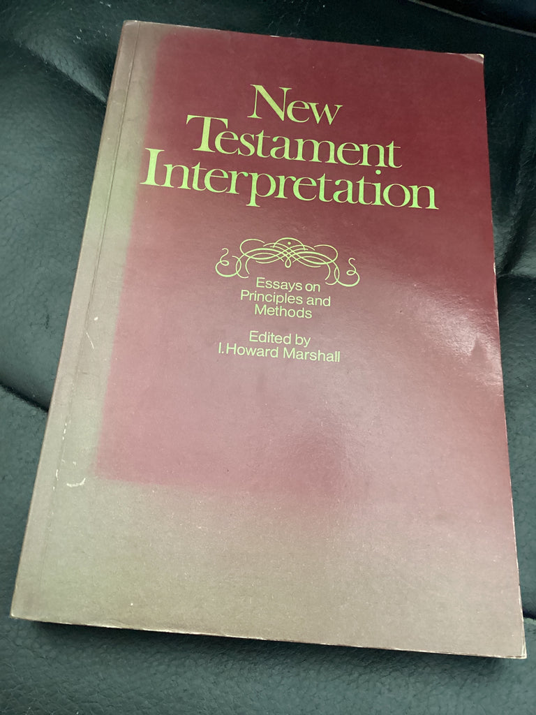 New Testament Interpretation (Used Copy)