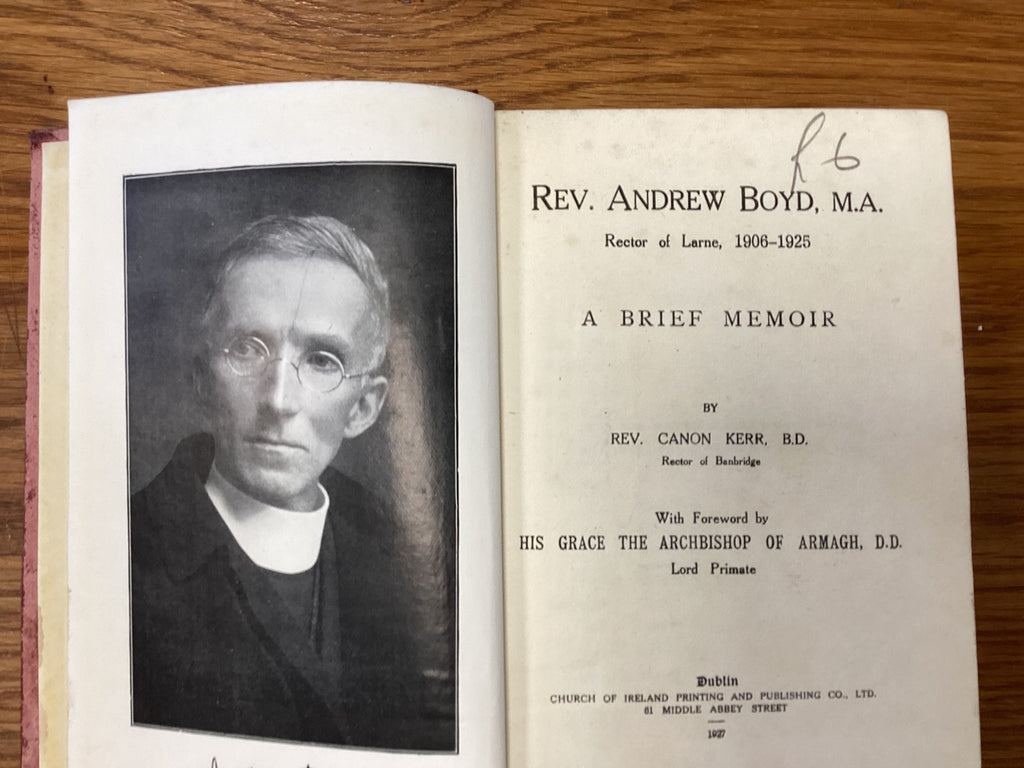 Rev. Andrew Boyd M.A. (The John Gowan Collection)