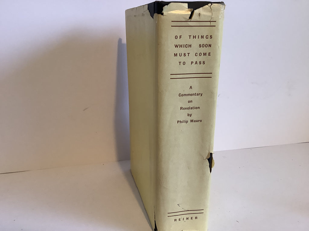Of Things Which Soon Must Come To Pass: Revelation(John Gowan Collection)