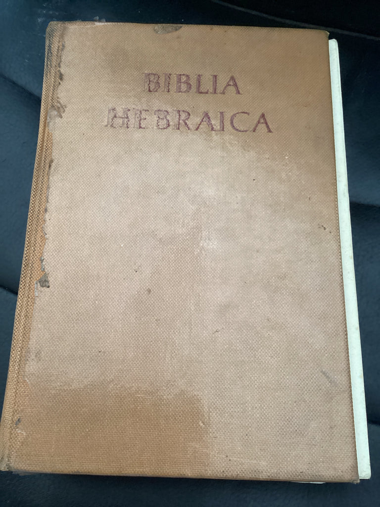 Biblia Hebraica (Used Copy)