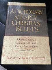 A Dictionary of Early Christian Beliefs (Used Copy)