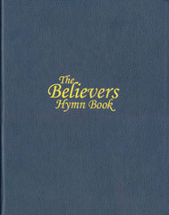 Believers Hymn Book, Navy Deluxe Piano Edition