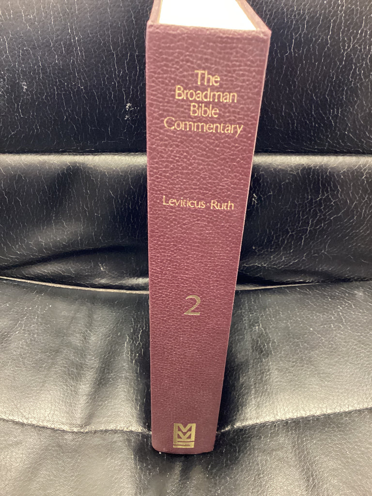 The Broadman Bible Commentary: Volume 2; Leviticus-Ruth (Used Copy)