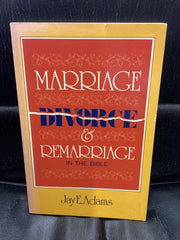 Marriage, Divorce, and Remarriage in the Bible (Used Copy)