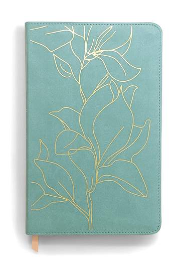 NLT Student Bible, Thinline Reference Edition (Teal Blue, LeatherLike, Thumb-Indexed)