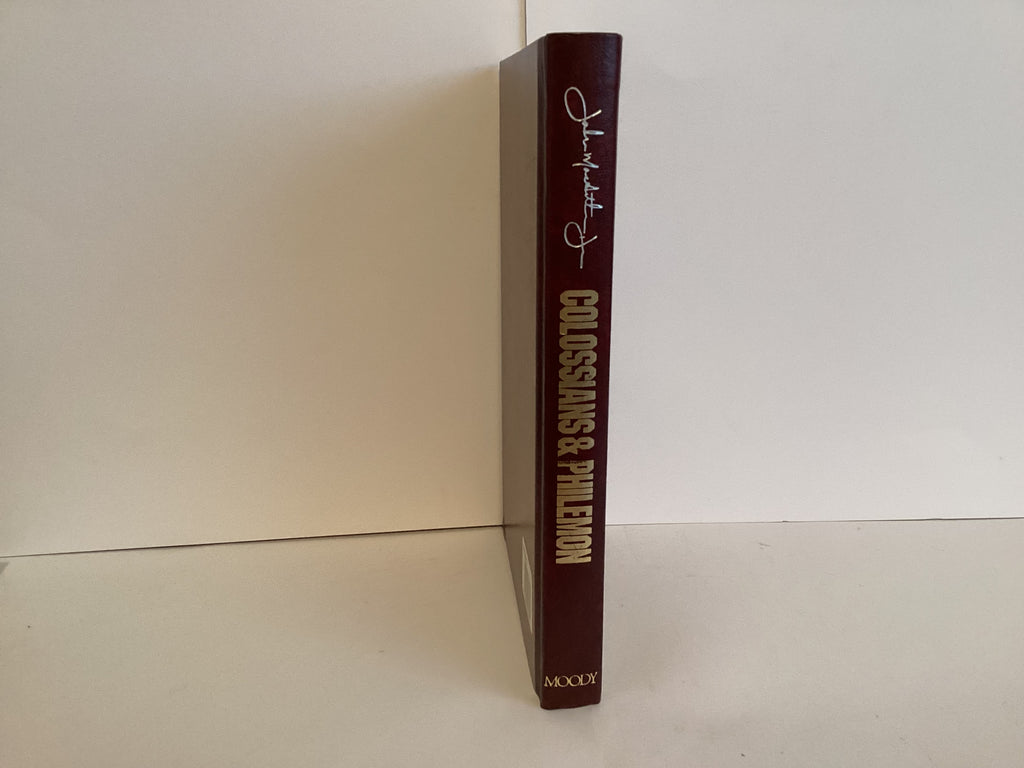 Colossians and Philemon (The MacArthur New Testament Commentary)(John Gowan Collection)