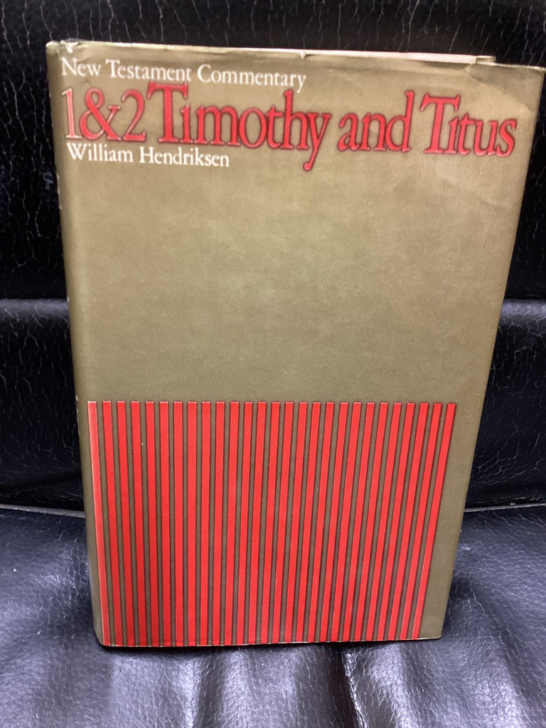 New Testament Commentary: 1 & 2 Timothy and Titus (Used Copy)
