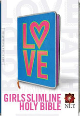 NLT Girl's Slimline Bible