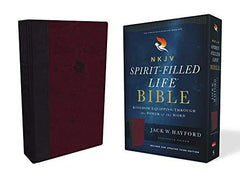NKJV, Spirit-Filled Life Bible, Third Edition, Leathersoft, Burgundy, Red Letter, Comfort Print: Kingdom Equipping Through the Power of the Word