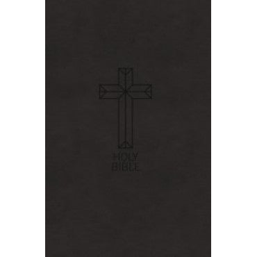 NKJV, Value Thinline Bible, Leathersoft, Black, Red Letter, Comfort Print: Holy Bible, New King James Version