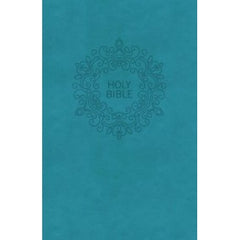 NKJV, Value Thinline Bible, Large Print, Leathersoft, Blue, Red Letter, Comfort Print: Holy Bible, New King James Version