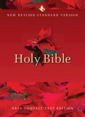 NRSV Compact Text Bible, White Gift Edition