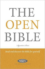 NKJV, The Open Bible, Hardcover (Signature)