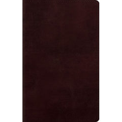 ESV LARGE PRINT PERSONAL SIZE BIBLE, TRUTONE, MAHOGANY