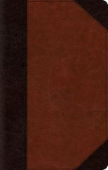 ESV Classic Reference Bible - TruTone, Brown/Cordovan, Portfolio Design