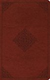 ESV Large Print Value Thinline Bible (TruTone, Tan, Ornament Design)