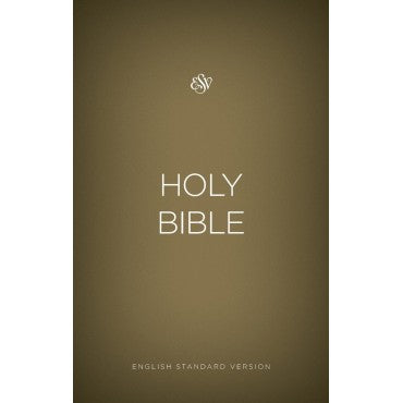ESV Outreach Bible (Paperback, Gold)