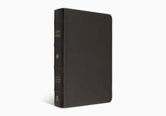 ESV Large Print Personal Size Bible (Buffalo Leather, Deep Brown)
