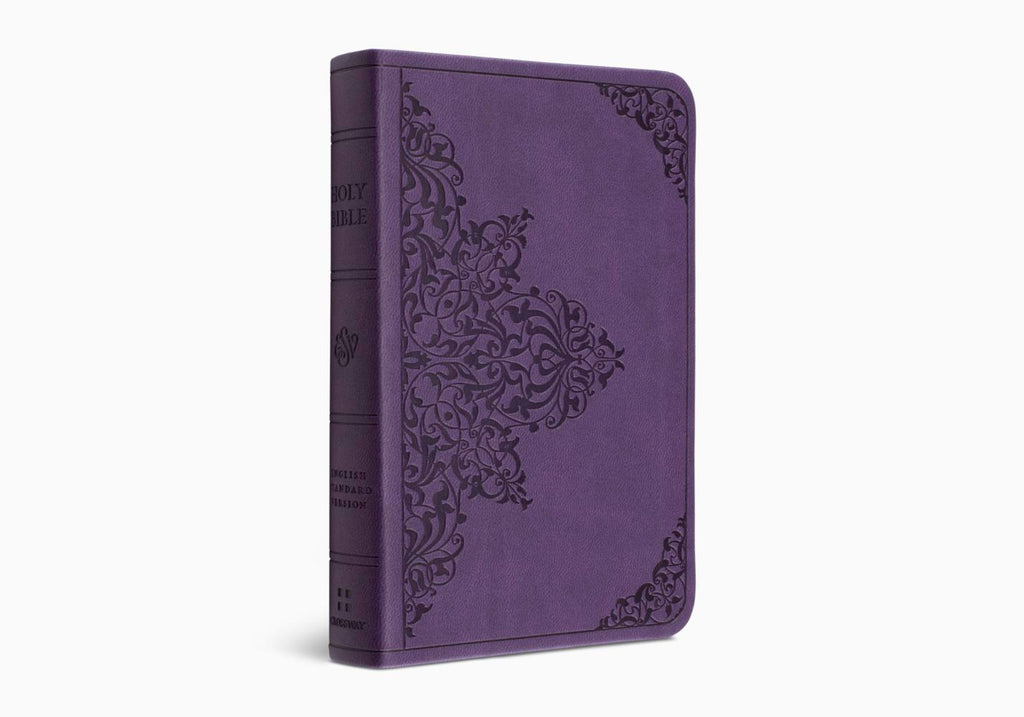 ESV Value Compact Bible (TruTone, Lavender, Filigree Design)