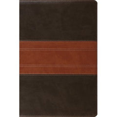 ESV Study Bible, Personal Size (TruTone, Forest/Tan, Trail Design)