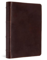 ESV Heirloom Bible, Alpha Edition (Wellington Leather, Brown)
