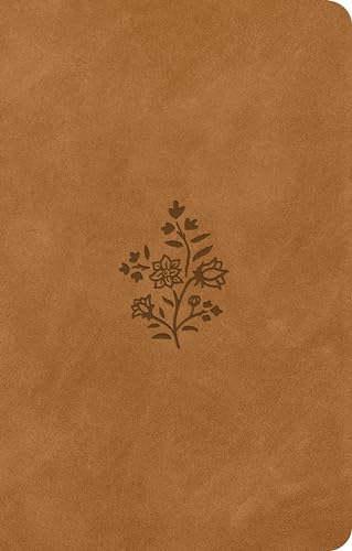 ESV Premium Gift Bible (Trutone, Nubuck Caramel, Wildflower)