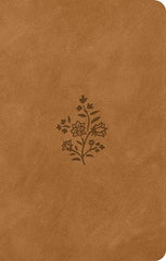 ESV Premium Gift Bible (Trutone, Nubuck Caramel, Wildflower)