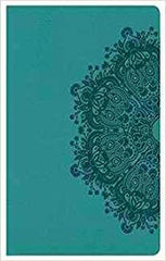 KJV Compact Ultra Thin Bible Teal LeatherTouch