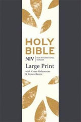 Navy Large Print NIV
