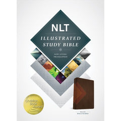 Illustrated Study Bible NLT, TuTone (LeatherLike, Brown/Tan)