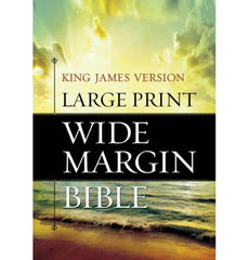 Large Print Wide Margin Bible-KJV