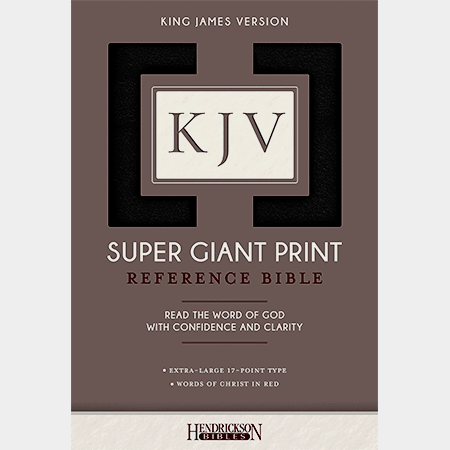 KJV Super Giant Print Bible