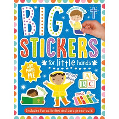 BIG STICKERS FOR LITTLE HANDS: GOD MADE ME